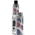 Skin Decal Wrap for Smok AL85 Alien Baby Floating Coral White VAPE NOT INCLUDED