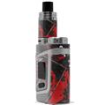 Skin Decal Wrap for Smok AL85 Alien Baby Baja 0003 Red VAPE NOT INCLUDED