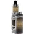 Skin Decal Wrap for Smok AL85 Alien Baby Exotic Wood Beeswing Eucalyptus Burst Black VAPE NOT INCLUDED