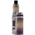 Skin Decal Wrap for Smok AL85 Alien Baby Exotic Wood Birdseye Maple Burst Plum Purple VAPE NOT INCLUDED