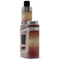 Skin Decal Wrap for Smok AL85 Alien Baby Exotic Wood Birdseye Maple Burst Red Cherry VAPE NOT INCLUDED