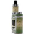 Skin Decal Wrap for Smok AL85 Alien Baby Exotic Wood Birdseye Maple Burst Tropical Green VAPE NOT INCLUDED