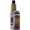 Skin Decal Wrap for Smok AL85 Alien Baby Exotic Wood White Oak Burl Burst Plum Purple VAPE NOT INCLUDED