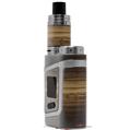 Skin Decal Wrap for Smok AL85 Alien Baby Exotic Wood Zebra Wood Burst Dark Mocha VAPE NOT INCLUDED