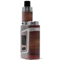 Skin Decal Wrap for Smok AL85 Alien Baby Exotic Wood Rosewood Burst Fire Red VAPE NOT INCLUDED