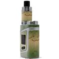 Skin Decal Wrap for Smok AL85 Alien Baby Exotic Wood Karelian Burl Burst Tropical Green VAPE NOT INCLUDED