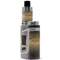 Skin Decal Wrap for Smok AL85 Alien Baby Exotic Wood Karelian Burl Burst Black VAPE NOT INCLUDED