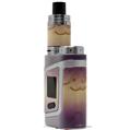 Skin Decal Wrap for Smok AL85 Alien Baby Exotic Wood Karelian Burl Burst Plum Purple VAPE NOT INCLUDED