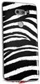 Skin Decal Wrap for LG V30 Zebra