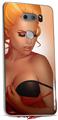 Skin Decal Wrap for LG V30 0range Pin Up Girl