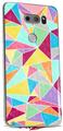 Skin Decal Wrap for LG V30 Brushed Geometric