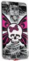 Skin Decal Wrap for LG V30 Skull Butterfly