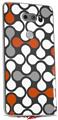 Skin Decal Wrap for LG V30 Locknodes 05 Burnt Orange