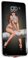 Skin Decal Wrap for LG V30 Missle Army Pinup Girl