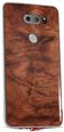 Skin Decal Wrap for LG V30 Exotic Wood Waterfall Bubinga