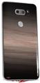 Skin Decal Wrap for LG V30 Exotic Wood White Oak Burst Black