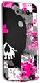 Skin Decal Wrap for LG V30 Scene Girl Skull