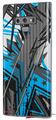 Decal style Skin Wrap compatible with Samsung Galaxy Note 9 Baja 0032 Blue Medium