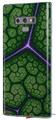 Decal style Skin Wrap compatible with Samsung Galaxy Note 9 Linear Cosmos Green