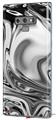 Decal style Skin Wrap compatible with Samsung Galaxy Note 9 Liquid Metal Chrome