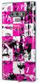 Decal style Skin Wrap compatible with Samsung Galaxy Note 9 Pink Graffiti