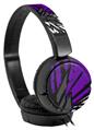 Decal style Skin Wrap for Sony MDR ZX110 Headphones Baja 0040 Purple (HEADPHONES NOT INCLUDED)