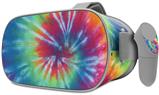 Decal style Skin Wrap compatible with Oculus Go Headset - Tie Dye Swirl 104 (OCULUS NOT INCLUDED)