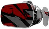 Decal style Skin Wrap compatible with Oculus Go Headset - Baja 0040 Red Dark (OCULUS NOT INCLUDED)