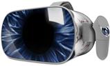 Decal style Skin Wrap compatible with Oculus Go Headset - Eyeball Blue Dark (OCULUS NOT INCLUDED)