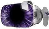 Decal style Skin Wrap compatible with Oculus Go Headset - Eyeball Purple (OCULUS NOT INCLUDED)