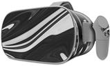 Decal style Skin Wrap compatible with Oculus Go Headset - Black Marble (OCULUS NOT INCLUDED)