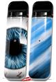 Skin Decal Wrap 2 Pack for Smok Novo v1 Eyeball Blue VAPE NOT INCLUDED