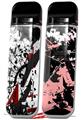 Skin Decal Wrap 2 Pack for Smok Novo v1 Baja 0018 Red Dark VAPE NOT INCLUDED