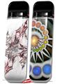 Skin Decal Wrap 2 Pack for Smok Novo v1 Sketch VAPE NOT INCLUDED