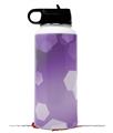 Skin Wrap Decal compatible with Hydro Flask Wide Mouth Bottle 32oz Bokeh Hex Purple (BOTTLE NOT INCLUDED)