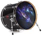 Vinyl Decal Skin Wrap for 22" Bass Kick Drum Head Black Hole - DRUM HEAD NOT INCLUDED