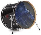 Vinyl Decal Skin Wrap for 22" Bass Kick Drum Head Wingtip - DRUM HEAD NOT INCLUDED