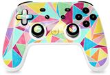 Skin Decal Wrap works with Original Google Stadia Controller Brushed Geometric Skin Only CONTROLLER NOT INCLUDED