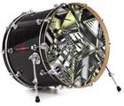 Vinyl Decal Skin Wrap for 20" Bass Kick Drum Head Like Clockwork - DRUM HEAD NOT INCLUDED