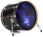 Vinyl Decal Skin Wrap for 20" Bass Kick Drum Head Hidden - DRUM HEAD NOT INCLUDED