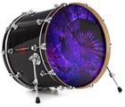 Vinyl Decal Skin Wrap for 20" Bass Kick Drum Head Refocus - DRUM HEAD NOT INCLUDED