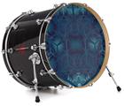 Vinyl Decal Skin Wrap for 20" Bass Kick Drum Head ArcticArt - DRUM HEAD NOT INCLUDED