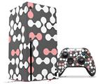 WraptorSkinz Skin Wrap compatible with the 2020 XBOX Series X Console and Controller Locknodes 04 Pink (XBOX NOT INCLUDED)