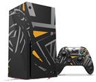 WraptorSkinz Skin Wrap compatible with the 2020 XBOX Series X Console and Controller Baja 0023 Orange (XBOX NOT INCLUDED)