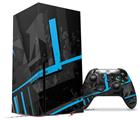 WraptorSkinz Skin Wrap compatible with the 2020 XBOX Series X Console and Controller Baja 0004 Blue Medium (XBOX NOT INCLUDED)