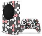 WraptorSkinz Skin Wrap compatible with the 2020 XBOX Series S Console and Controller Locknodes 04 Pink (XBOX NOT INCLUDED)