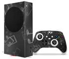 WraptorSkinz Skin Wrap compatible with the 2020 XBOX Series S Console and Controller Bokeh Music Grey (XBOX NOT INCLUDED)