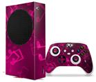 WraptorSkinz Skin Wrap compatible with the 2020 XBOX Series S Console and Controller Bokeh Music Hot Pink (XBOX NOT INCLUDED)