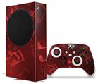 WraptorSkinz Skin Wrap compatible with the 2020 XBOX Series S Console and Controller Bokeh Music Red (XBOX NOT INCLUDED)