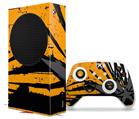 WraptorSkinz Skin Wrap compatible with the 2020 XBOX Series S Console and Controller Baja 0040 Orange (XBOX NOT INCLUDED)